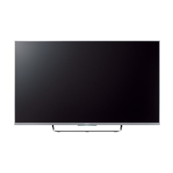 SONY BRAVIA KDL-55W829B I-MANUAL Pdf Download | ManualsLib