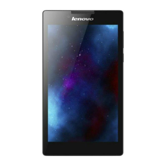 Lenovo TAB 2 A7-30DC User Manual