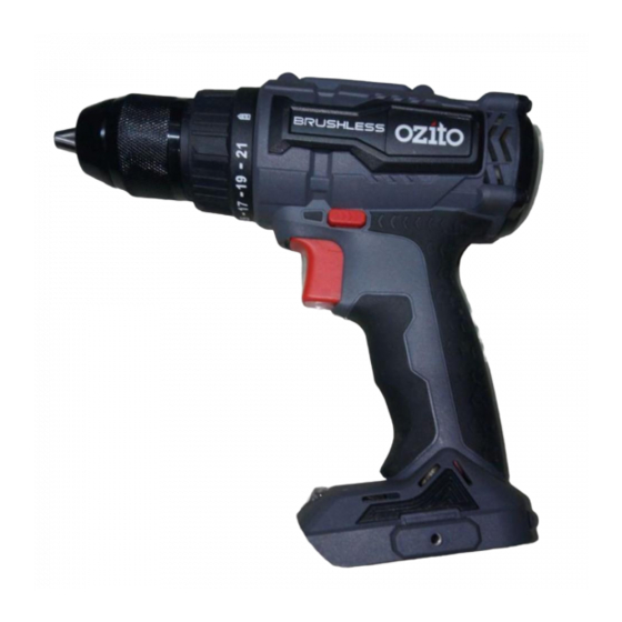 OZITO CDB6100 INSTRUCTION MANUAL Pdf Download ManualsLib