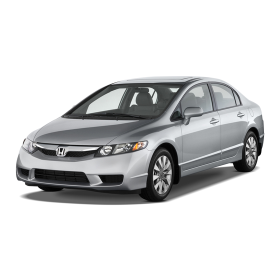 HONDA 2011 CIVIC SEDAN TECHNOLOGY REFERENCE MANUAL Pdf Download ...