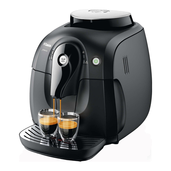 SAECO XSMALL HD8642 USER MANUAL Pdf Download ManualsLib