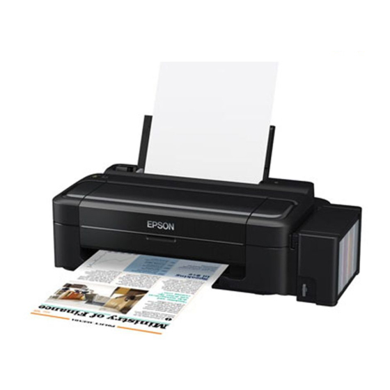 EPSON L300 USER MANUAL Pdf Download | ManualsLib