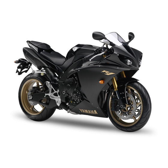 Yamaha 2009 YZF-R1Y Owner's Manual