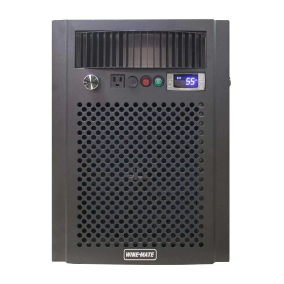 VINOTEMP WINEMATE WM4510HZD INSTALLATION, USE & CARE MANUAL Pdf