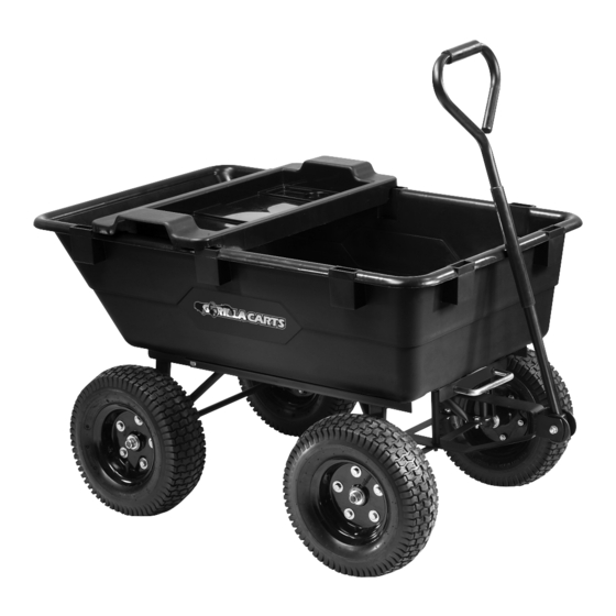 GORILLA CARTS GOR0865-C OWNER'S MANUAL Pdf Download | ManualsLib