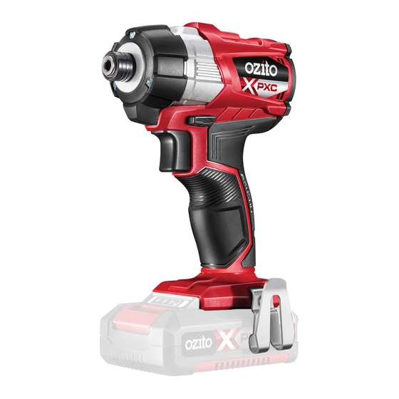 Image of Chuck size specification of Ozito IWK-950 impact wrench