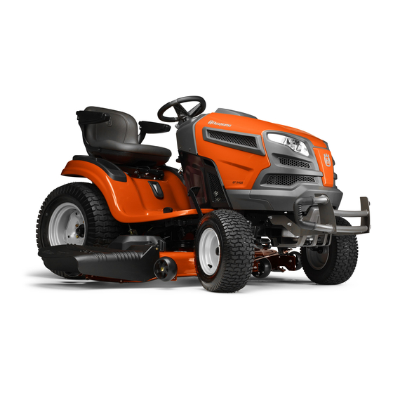 HUSQVARNA GT54CS OPERATOR