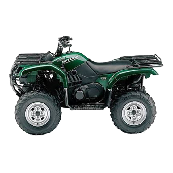 Yamaha GRIZZLY 660 YFM660FAT Owner's Manual