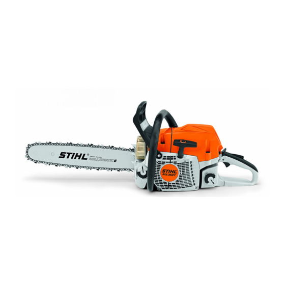 Stihl MS 362 Instruction Manual