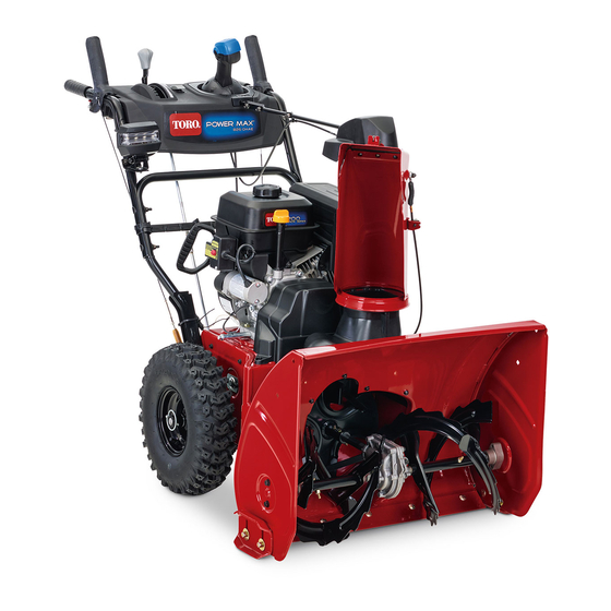 TORO POWER MAX 826 OE OPERATOR'S MANUAL Pdf Download | ManualsLib