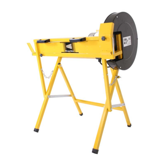 TEXAS EQUIPMENT POWER SAW 2201 USER MANUAL Pdf Download ManualsLib