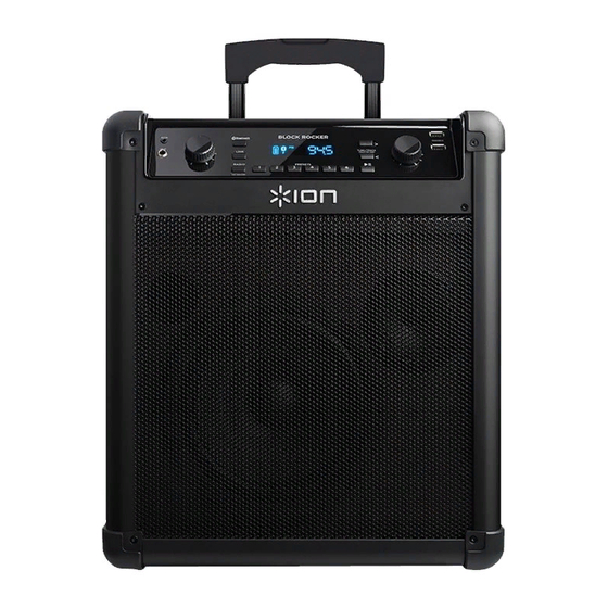 ION BLOCK ROCKER IPA76C QUICK START MANUAL Pdf Download ManualsLib
