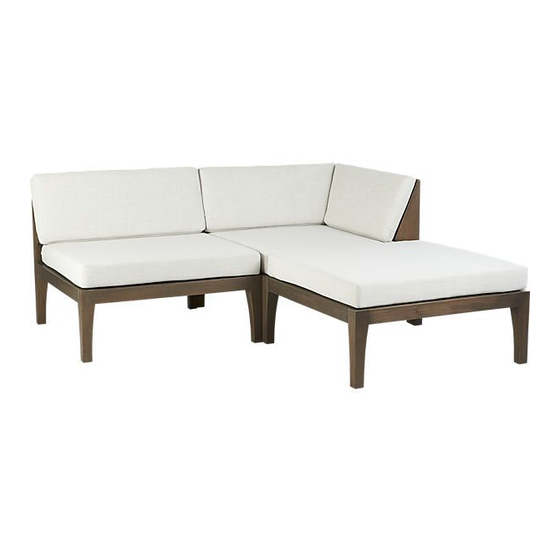 CB2 JAVA ASSEMBLY INSTRUCTIONS Pdf Download ManualsLib