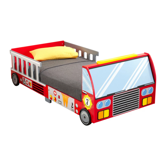 KIDKRAFT FIRE TRUCK TODDLER BED ASSEMBLY INSTRUCTIONS Pdf Download