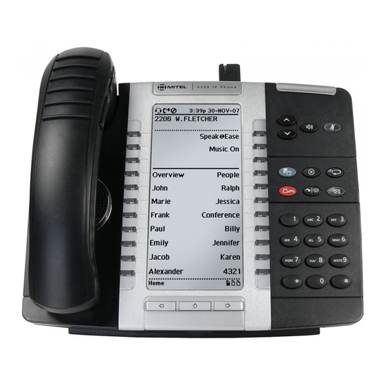 MITEL MIVOICE 5340E QUICK REFERENCE MANUAL Pdf Download | ManualsLib