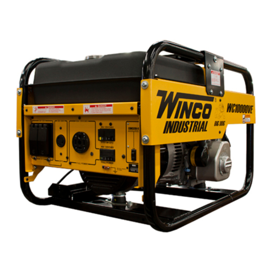 Winco WC10000VE-G Installation And Operator's Manual