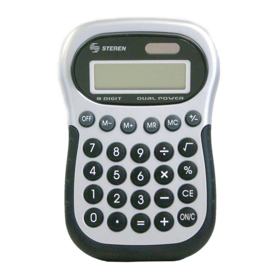 Steren CAL-010 Quick Start Manual