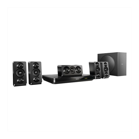 Philips HTB3510 Quick Start Manual