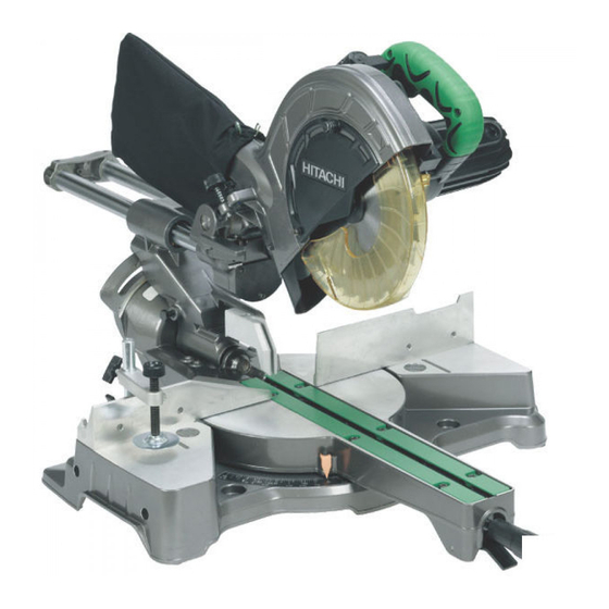 Hitachi Koki C 8FSHE Handling Instructions Manual