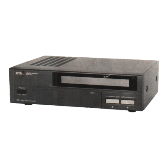 JRC NITEC EPS-103 Operation Manual