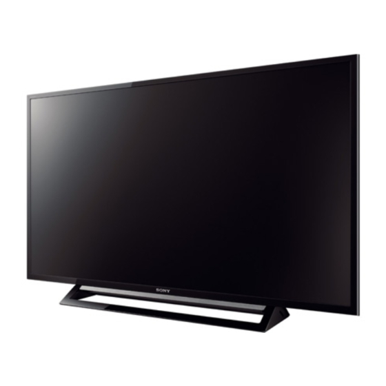 Sony Bravia KDL-48R470B Operating Instructions Manual