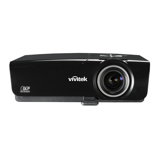 Vivitek H1082 User Manual