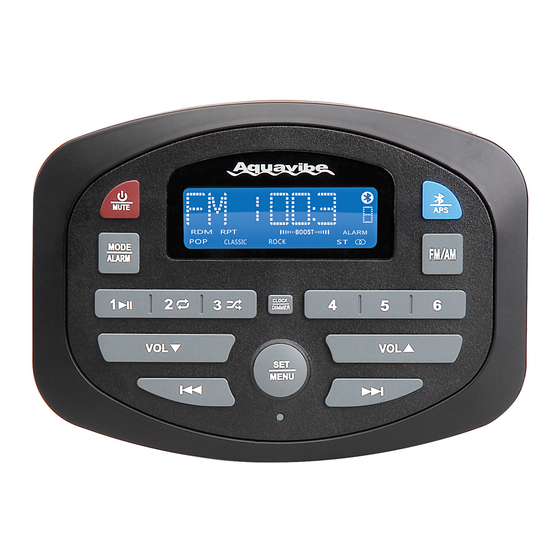 Aquavibe SP3 Manuals