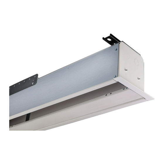 Draper E series Installation And Operating Instructions