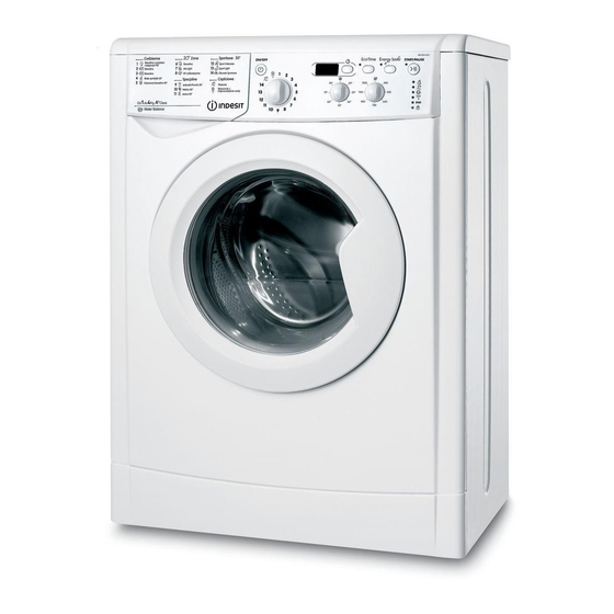 Indesit IWUD 41051 Instructions For Use Manual