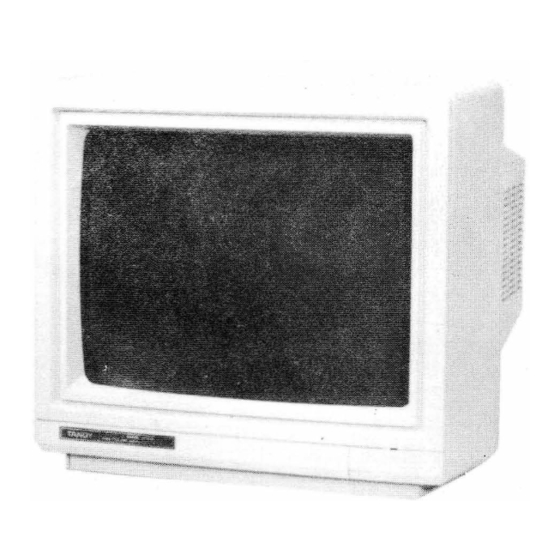 Tandy CM-8 Service Manual