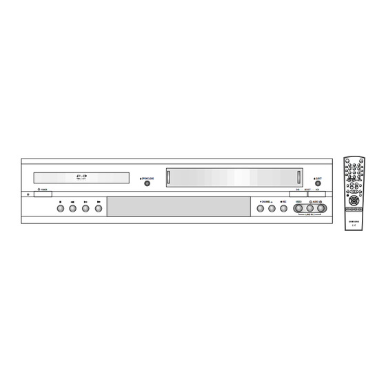 Samsung DVD-V2000 Instruction Manual