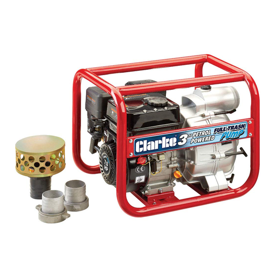 Clarke PF75 Operation & Maintenance Instructions Manual