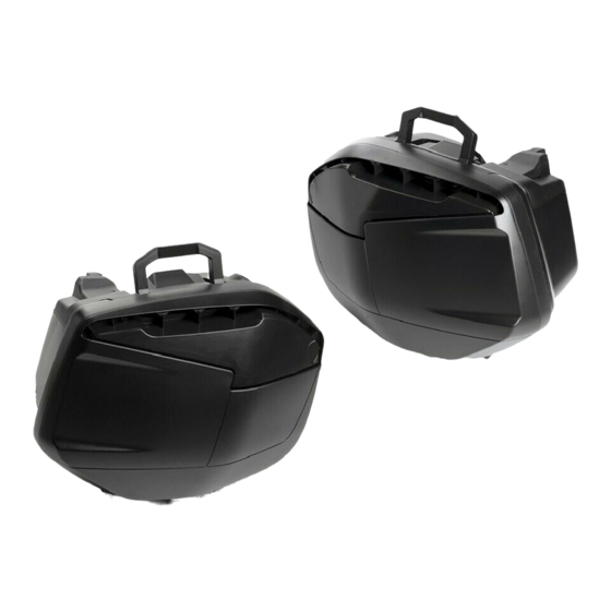 Ducati 96780652A Side Panniers Set Manuals
