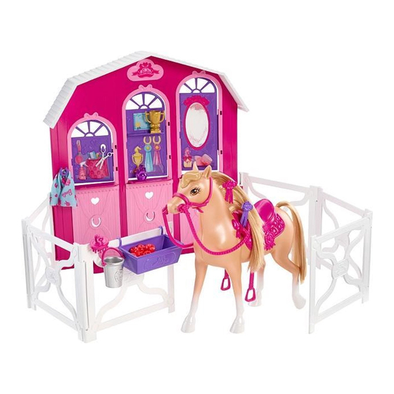 Mattel Barbie Y7554 Instructions