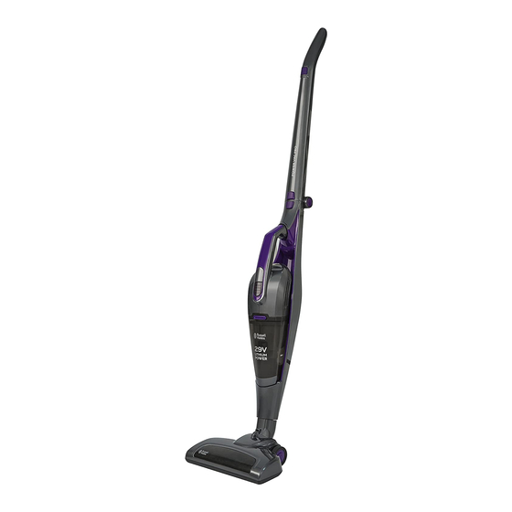 RUSSELL HOBBS 29V POWER VAC PRO RHSV2901 SPARE PARTS Pdf Download