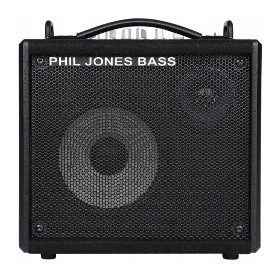 Phil jones bass micro 7 owner s manual pdf download manualslib