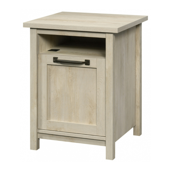 SAUDER NIGHT STAND 423434 INSTRUCTION BOOKLET Pdf Download ManualsLib