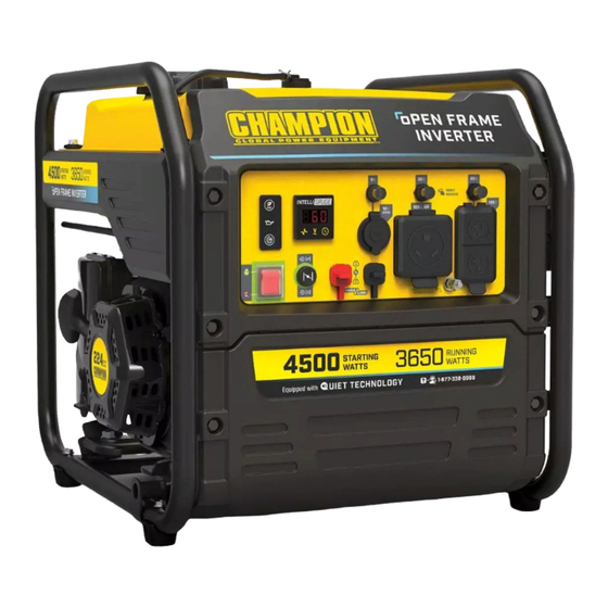 CHAMPION 100892 OPERATOR'S MANUAL Pdf Download | ManualsLib