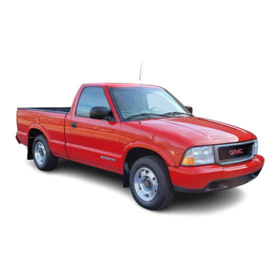 GMC 1999 Sonoma Owner's Manual