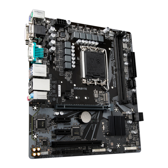 Gigabyte H610M HD3P User Manual
