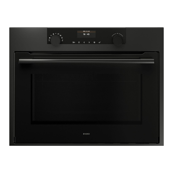 Asko BO4CM4S3-42 Instructions For Use Manual