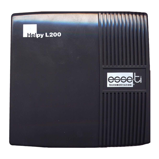 Esse-ti Helpy L200 User Manual