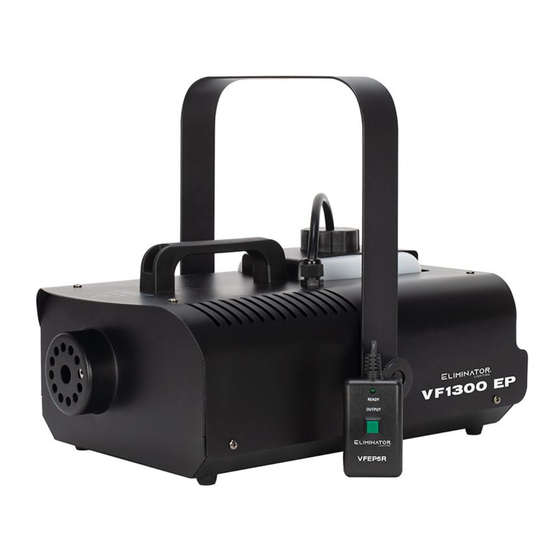 ADJ Eliminator Lighting VF1300 EP User Instructions