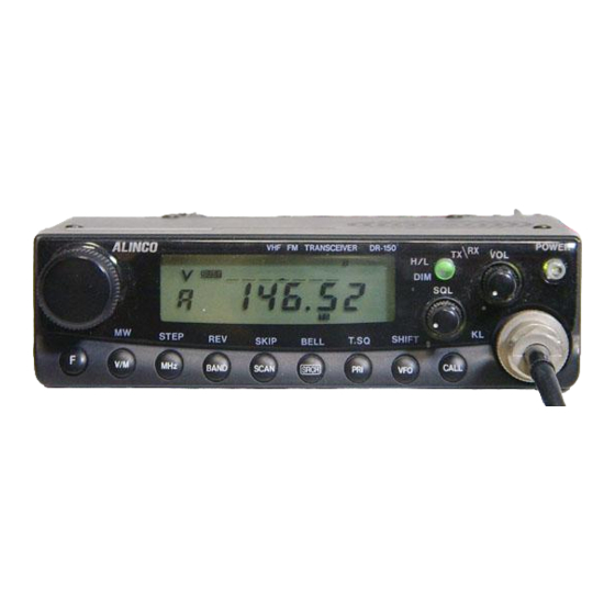 Alinco DR-150T Modification