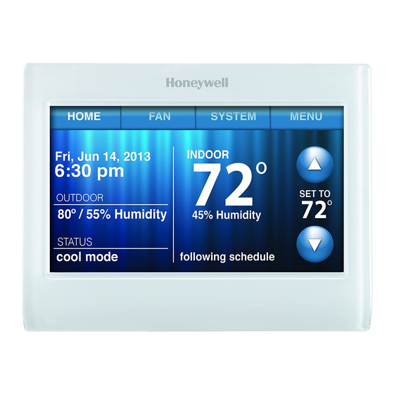 Honeywell 9000 Quick Start Manual