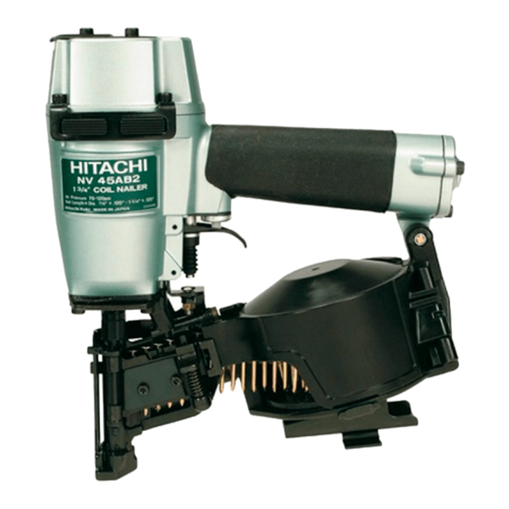 Hitachi NV45AB2 Handling Instructions Manual
