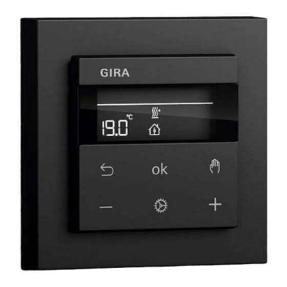 Gira System 3000 Operating Instructions Manual