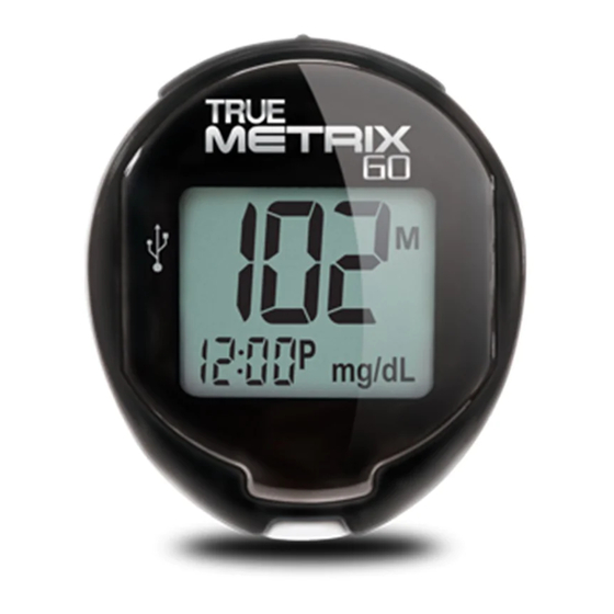 Trividia Health TRUE METRIX GO Instructions For Use Manual