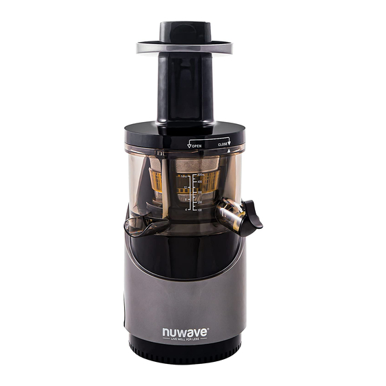 Nuwave nutrimaster slow juicer hotsell