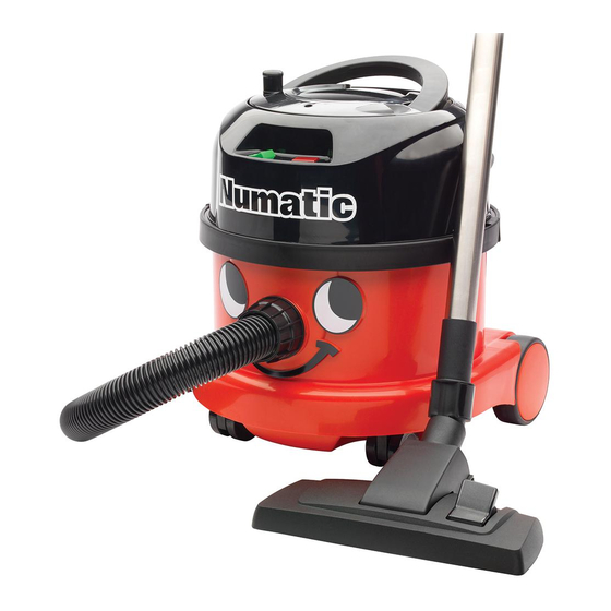 Numatic NACECARE SOLUTIONS PPR 180-11 Original Instructions Manual